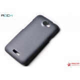 Пластиковая накладка ROCK Quicksand для HTC ONE X / HTC One XL (серый)